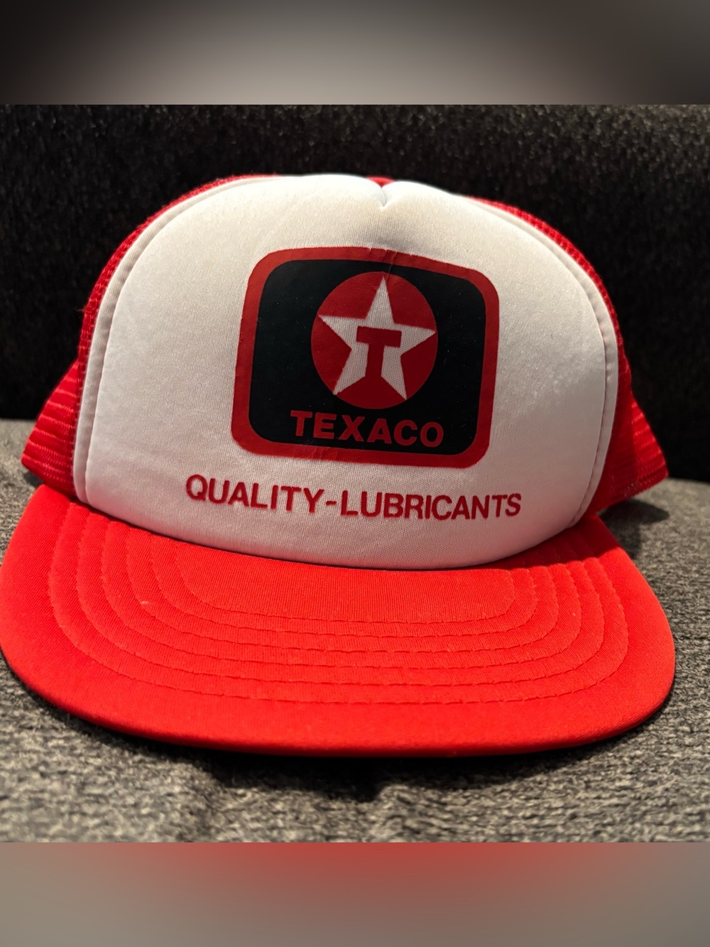 Vintage Texaco trucker style hat